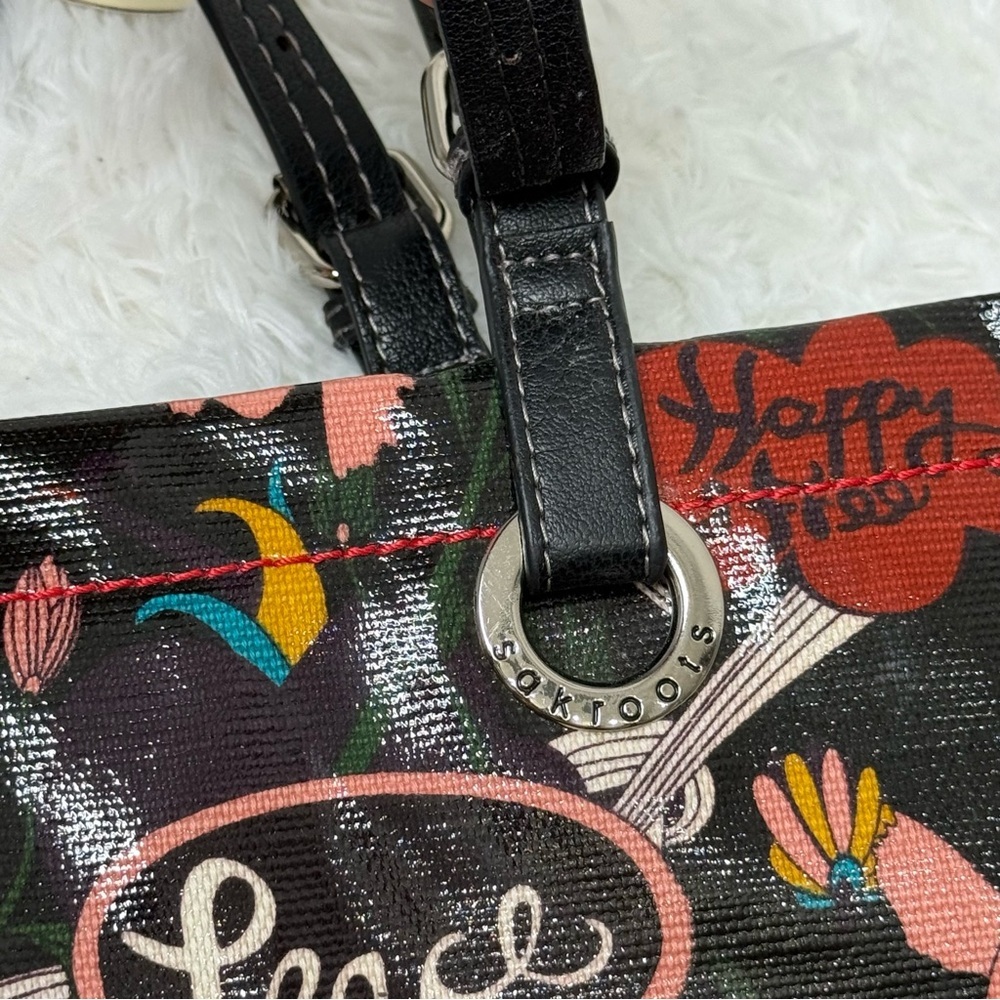 Sakroots Artist Circle Peace Birds Tote Set NWT Boho Festival Bag Wallet - Picture 8 of 16